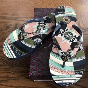 NWT Tory Burch Flip Flops size 7